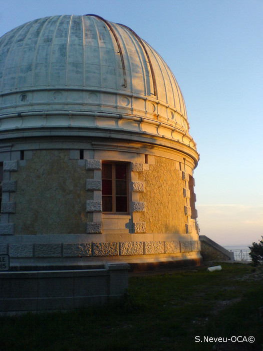 La coupole de l'Observatoire du Mont Gros La coupole de l'Observatoire du Mont Gros