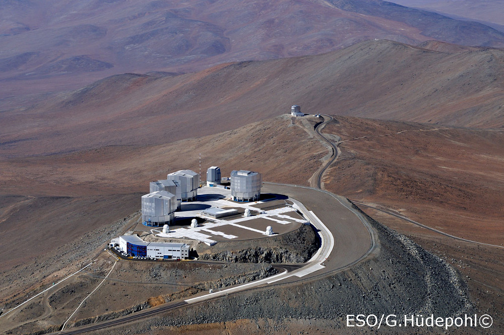 Very Large Telescope (VLT) du Chili. © ESO/G.Hüdepohl Very Large Telescope (VLT) du Chili. © ESO/G.Hüdepohl