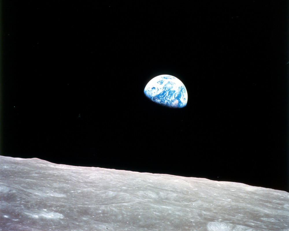Lever de Terre depuis la Mission Apollo 8 © NASA Lever de Terre depuis la Mission Apollo 8 © NASA
