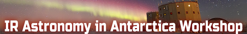 logo IR astronomy antartica worshop
