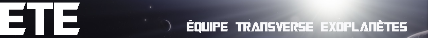 logo ete Equipe Transverese Exoplanète