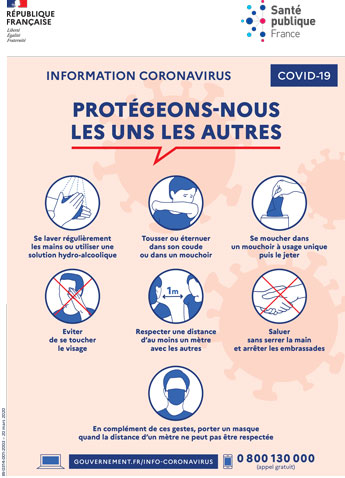 Gestes barrieres
