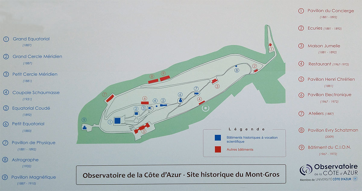 plan visite observatoire de nice